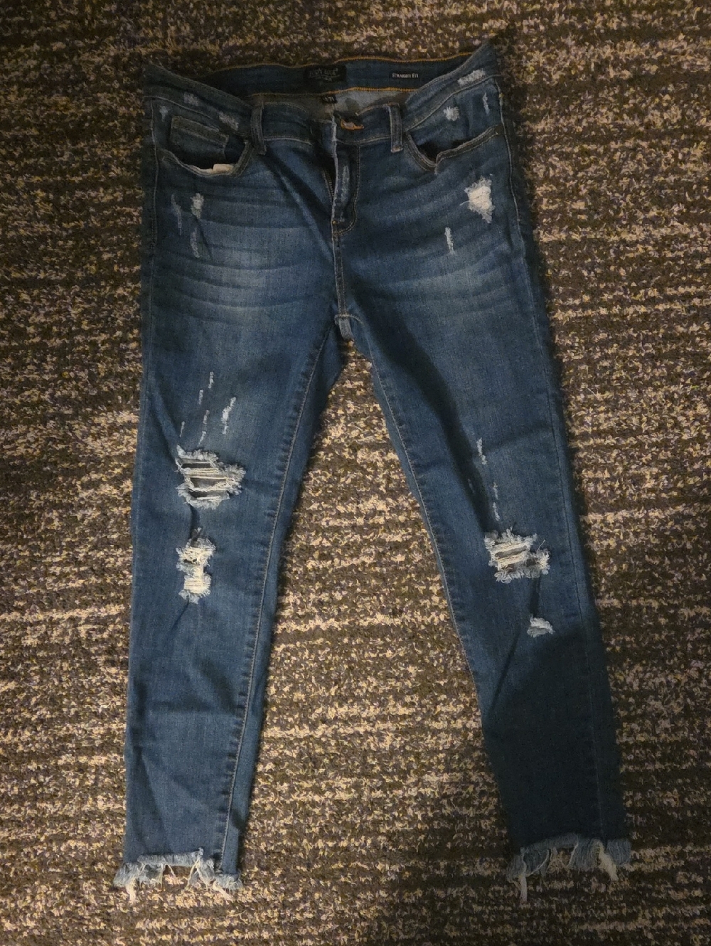 Judy Blue Distressed Skinny Jeans